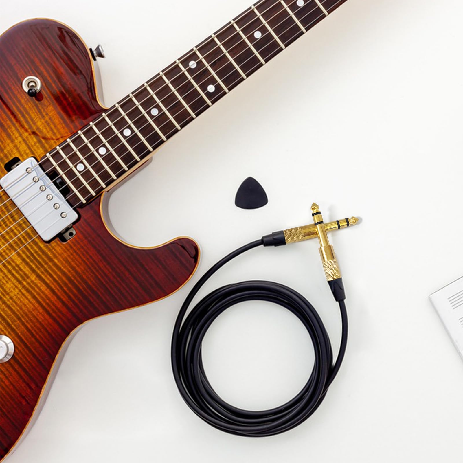 3,5 Mm Naar 6,35 Mm Stereo Jack Adapter Set – 4 Stuks – Vergulde – Voor Gitaar, Keyboard, Versterker En Hoofdtelefoon