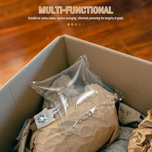 Miniatura 18 de Bolsa de burbujas Air Packaging 100 Count Bolsa de aire a prueba de golpes para embalaje de envíos cojines versátiles