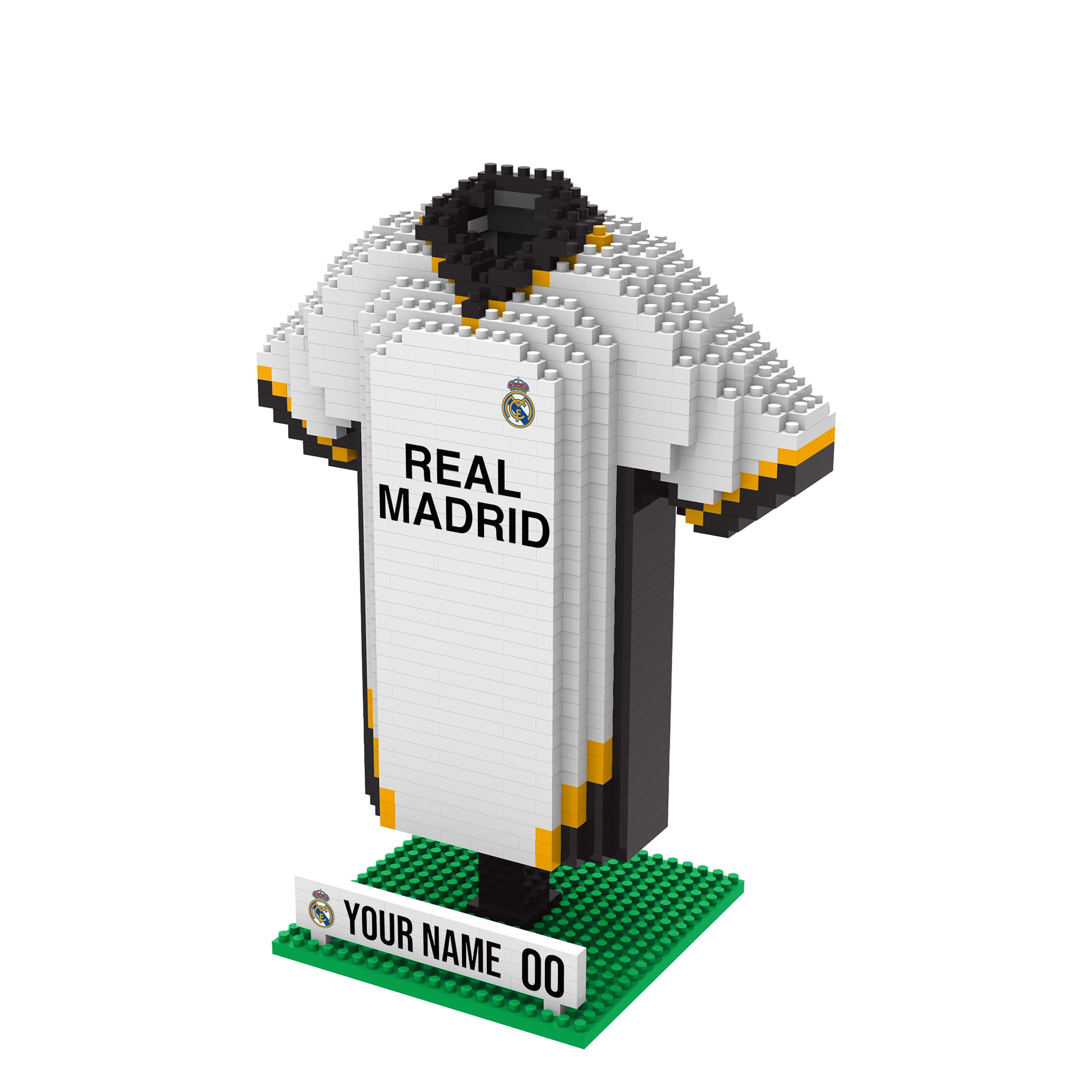 FOCO Officieel gelicentieerd product, gepersonaliseerd voetbal-3D-BRXLZ- bureaushirt (Manchester City FC (936-delig