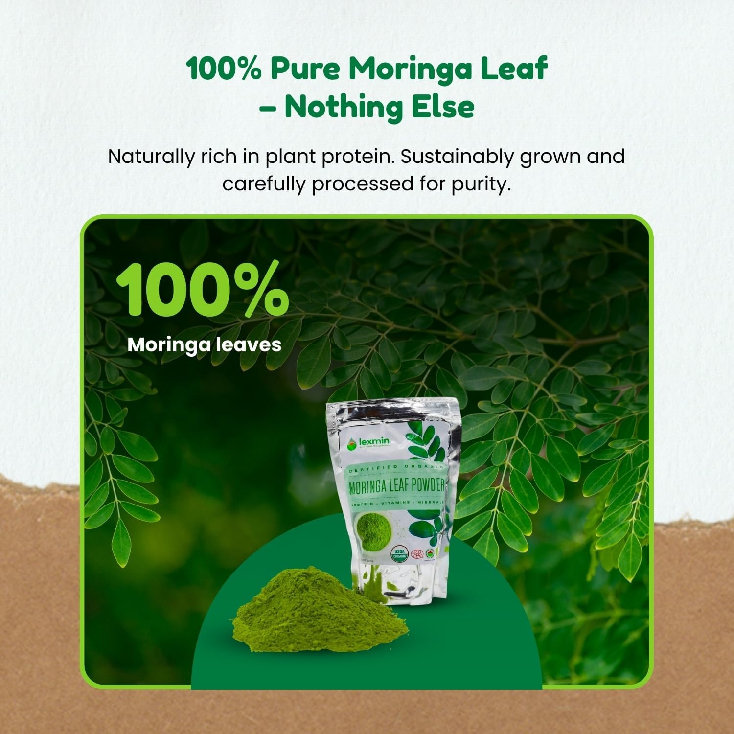 Lexmin® Moringa Leaf Powder (200g)