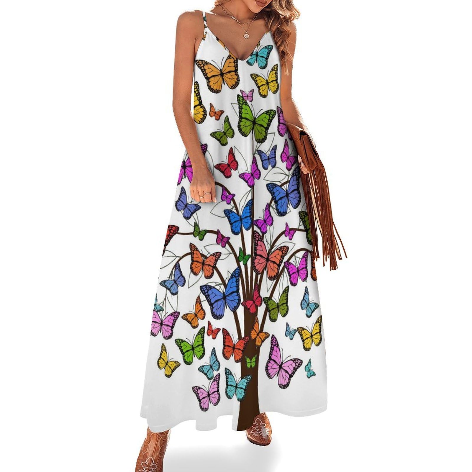 Robe maxi voyage fluide et confortable contre la chaleur d'été - 7