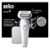 Braun Silk-épil 9 Depilatore Donna, Epilatore Elettrico Donna Con Testina Flessibile