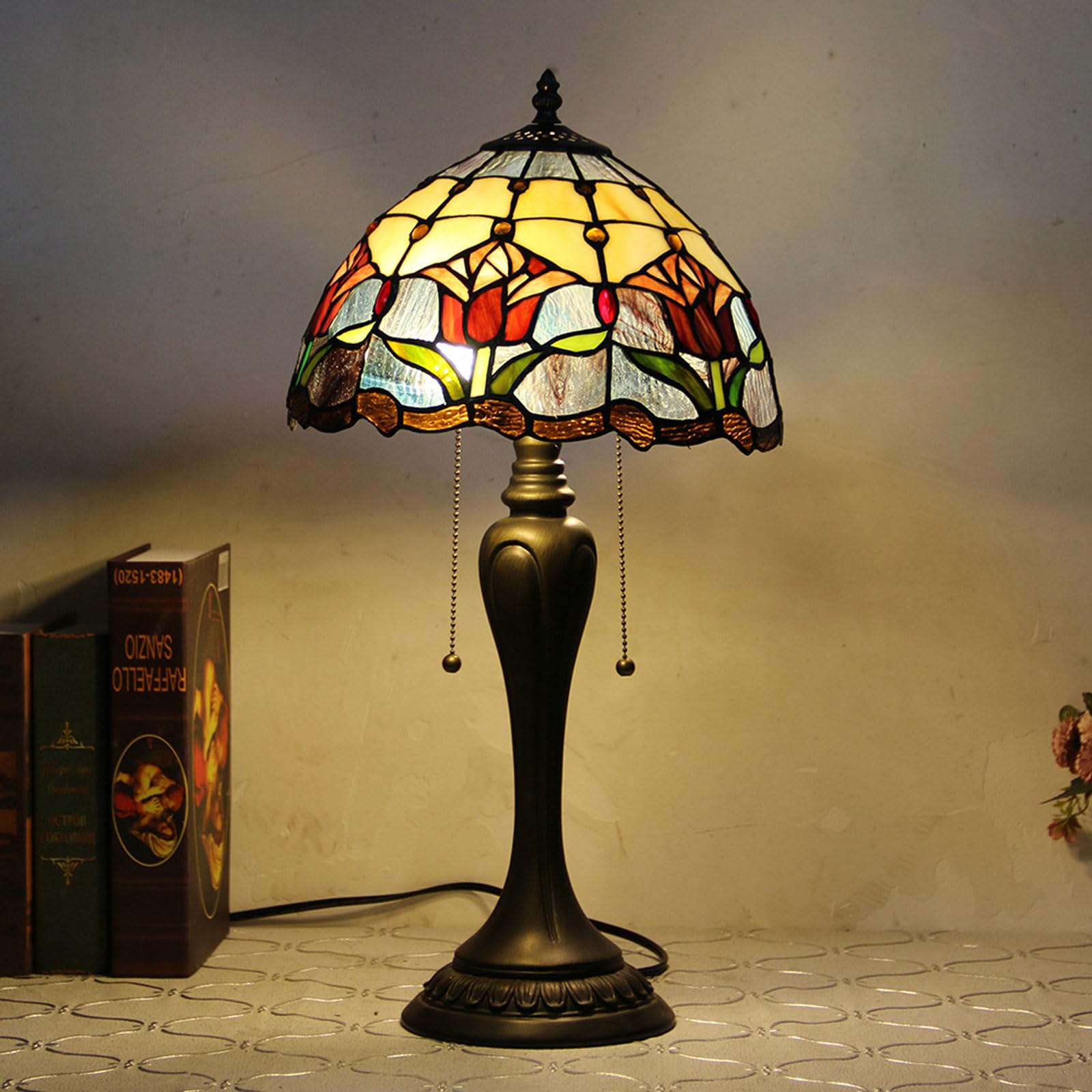 Lampada da Tavolo in Vetro LED Creativo Arte retrò Illuminazione da scrivania Decorazione Veloce per la casa Soggiorno Camera da Letto Comodino Caldo Come Sempre
