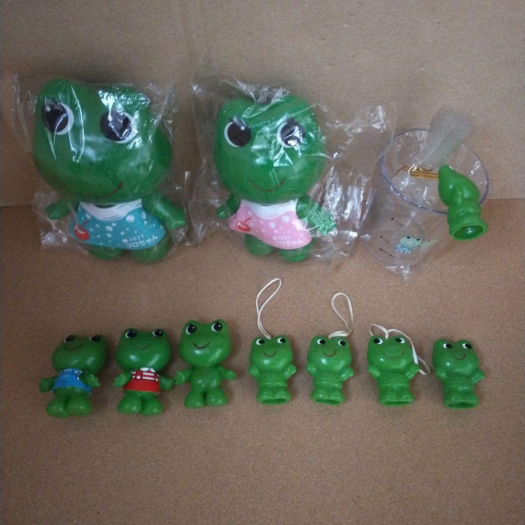 Amazon.co.jp: 2021 コロちゃん ケロちゃん 大人形 他 おまけグッズ計