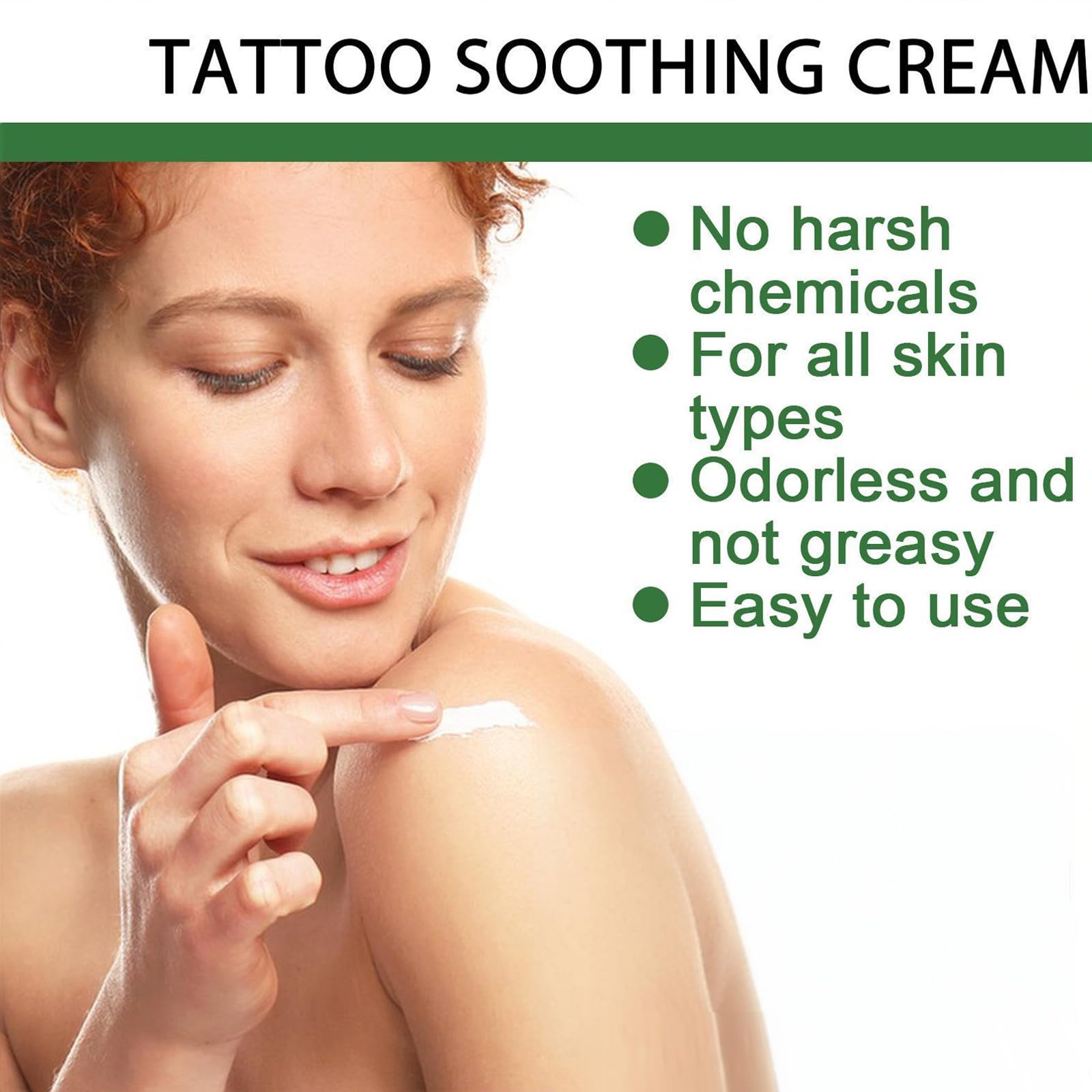 Crema anestetica per tatuaggi, prima e dopo, epilazione laser, piercing, idratante e lenitiva, esperienza confortevole