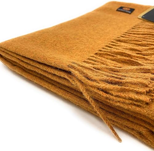 Vista 11 de Manta Cityscape 100% pura lana de alpaca bebé 6.6 pies de largo x 4.25 pies de ancho Ropa de cama hipoalergénica, suave y acogedora (Venecia)