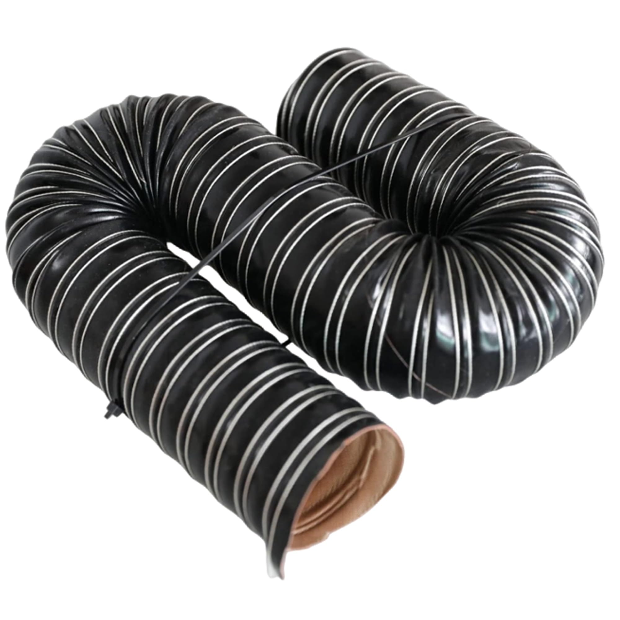 Manguera Flexible De Silicona para Conductos De Aire, Manguera De Ventilación para Secadora, Ventilador De Conducto De Aire, Admisión De Motor De Coche Frío/Caliente, Freno, Color