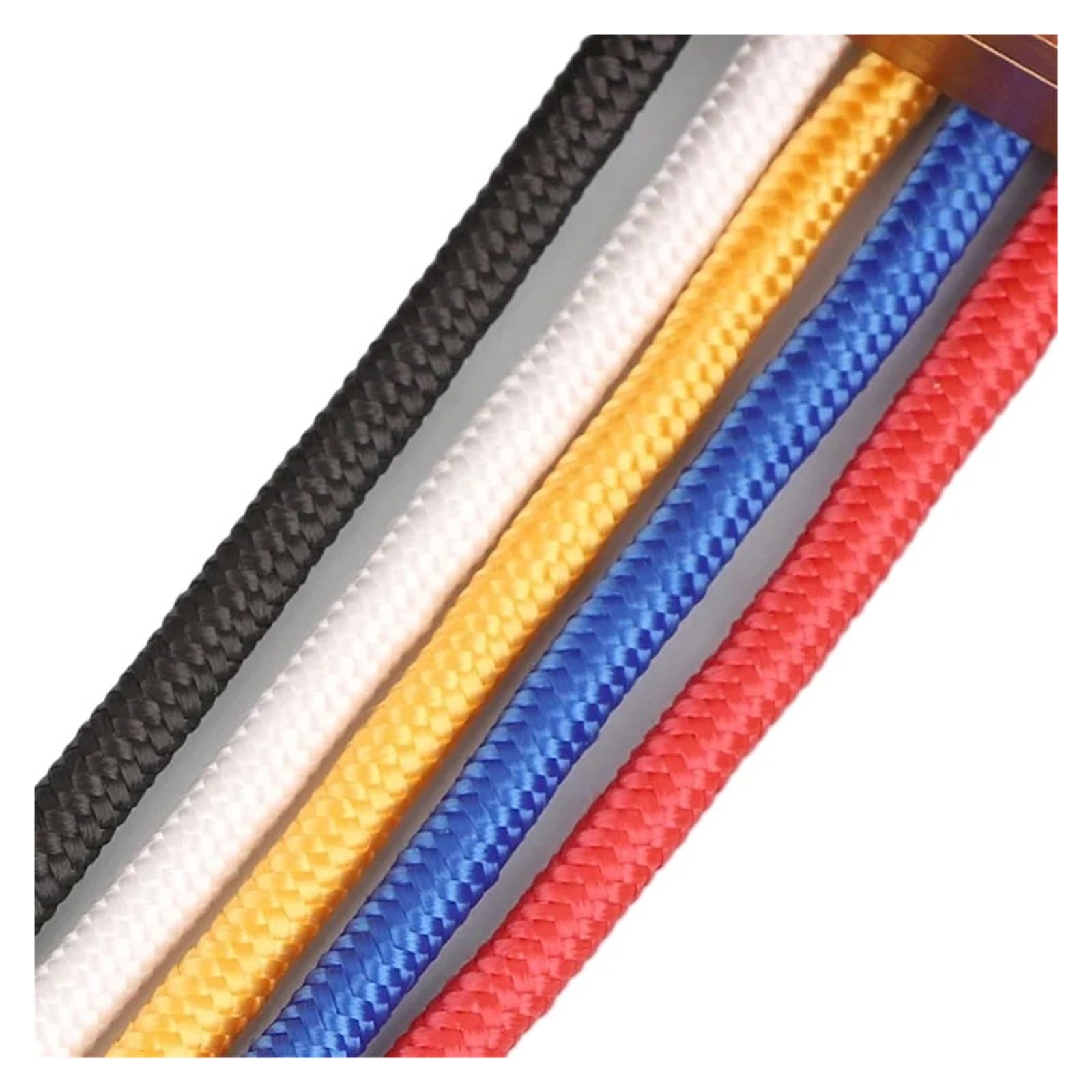 Outdoor Washing Line 10m 4/6/8mm Thicken Nylon Rope Strong Braided Rope DIY Bag Clothesline Handicrafts Making Accessories(Color06)