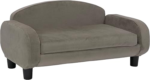 Miniatura 22 de Paws & Purrs Sofá cama para gatos, sofá para mascotas para gatos de interior, camas elevadas para gatos con funda de colchón extraíble lavable