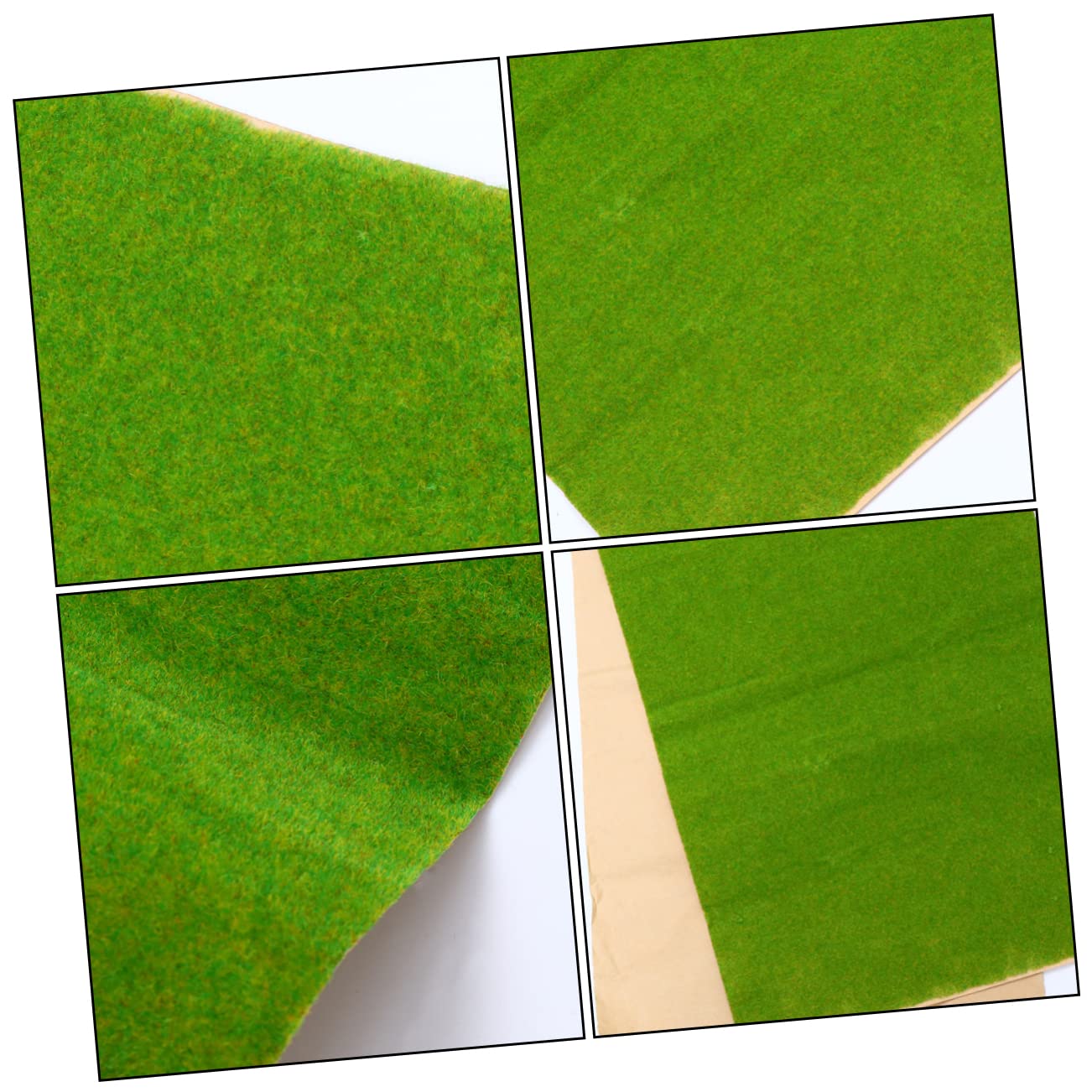 Modellbau Gras AKONE 6 Stu00fcck Grasmatte matte Kunstrasen Fu00fcr  Miniatur Grasmatte Modellbau, image size:1302x1302