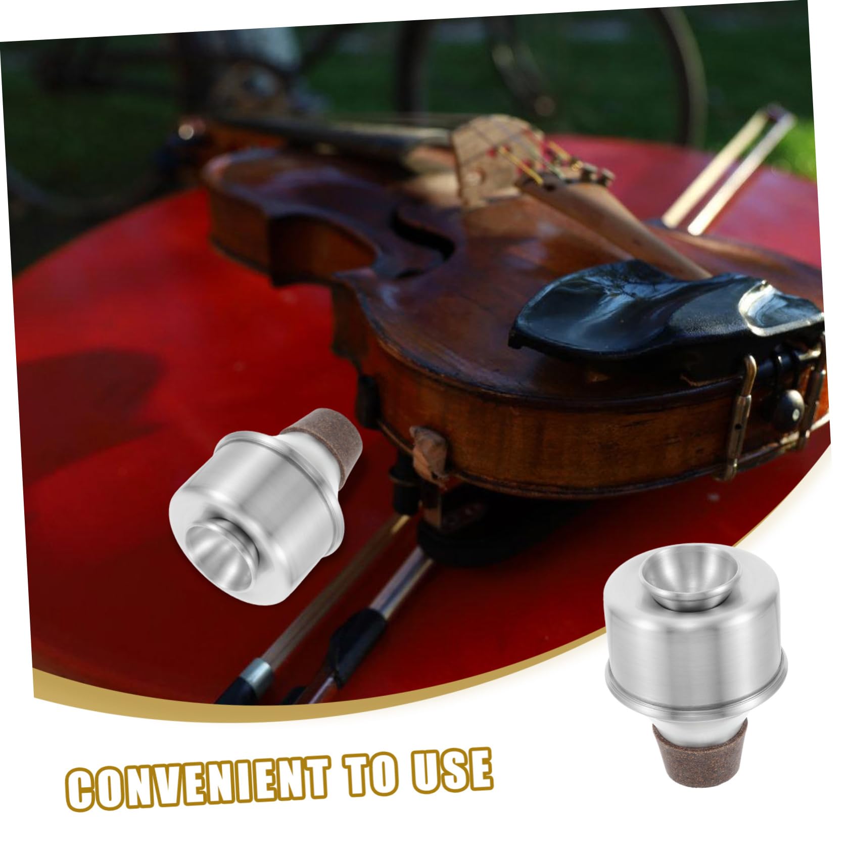 TOYANDONA Sordina per Tromba in Lega di Alluminio Resistente e Affidabile per Principianti e Ragazzo Ragazza, per Sessioni di Pratica All'aperto e Uso Domestico