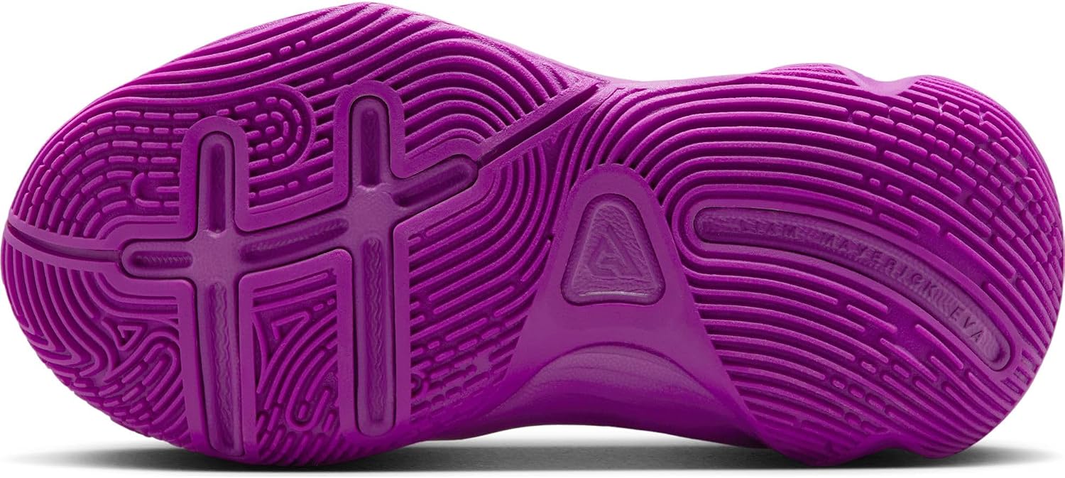Giannis Immortality 4 Little Kids' Shoes (FZ6733-501, Bold Berry/Green Strike/Hyper Violet/Black) Size 13