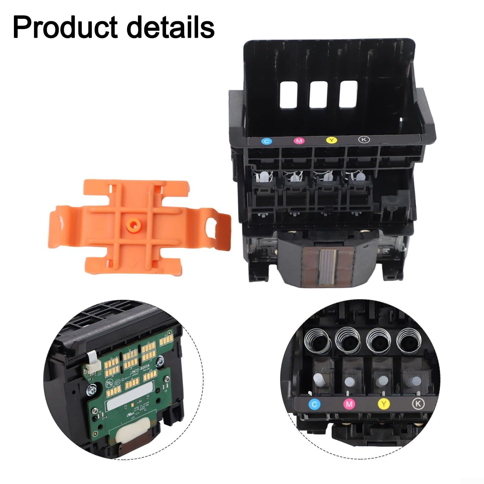 952 955 Druckkopf für HP Pro 8710 8720 8730 8740 7740 7720 8216 8210, Hochzuverlässiges Druckkopf-Ersatzset, streng getestete Düsenmontage für stabile Farbdruckleistung