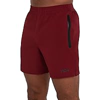 TCA Elite Tech Pantaloncini Corti Uomo Sportivi da Corsa con Tasche Laterali con Zip