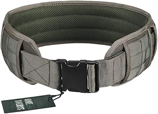 Padded Patrol Belt Dual-use MOLLE Belt with Mesh Lining for Shooting Airsoft Wargame Paintball Hunting - coolthings.us