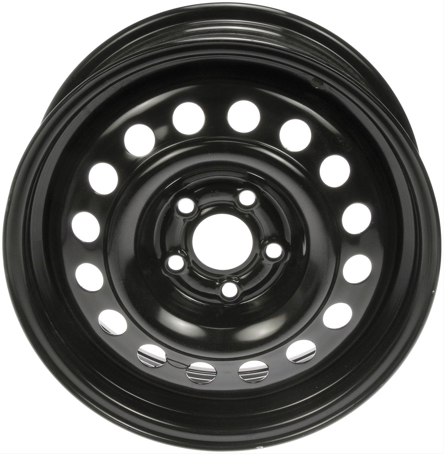 Dorman 939-176 15 X 6 In. Steel Wheel Compatible With Select Models, Black