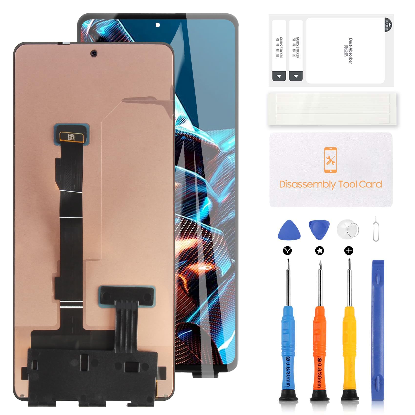 Schermo LCD Originale Xiaomi POCO X5 Pro 5G &ndash; Service Pack Con Display E Touch