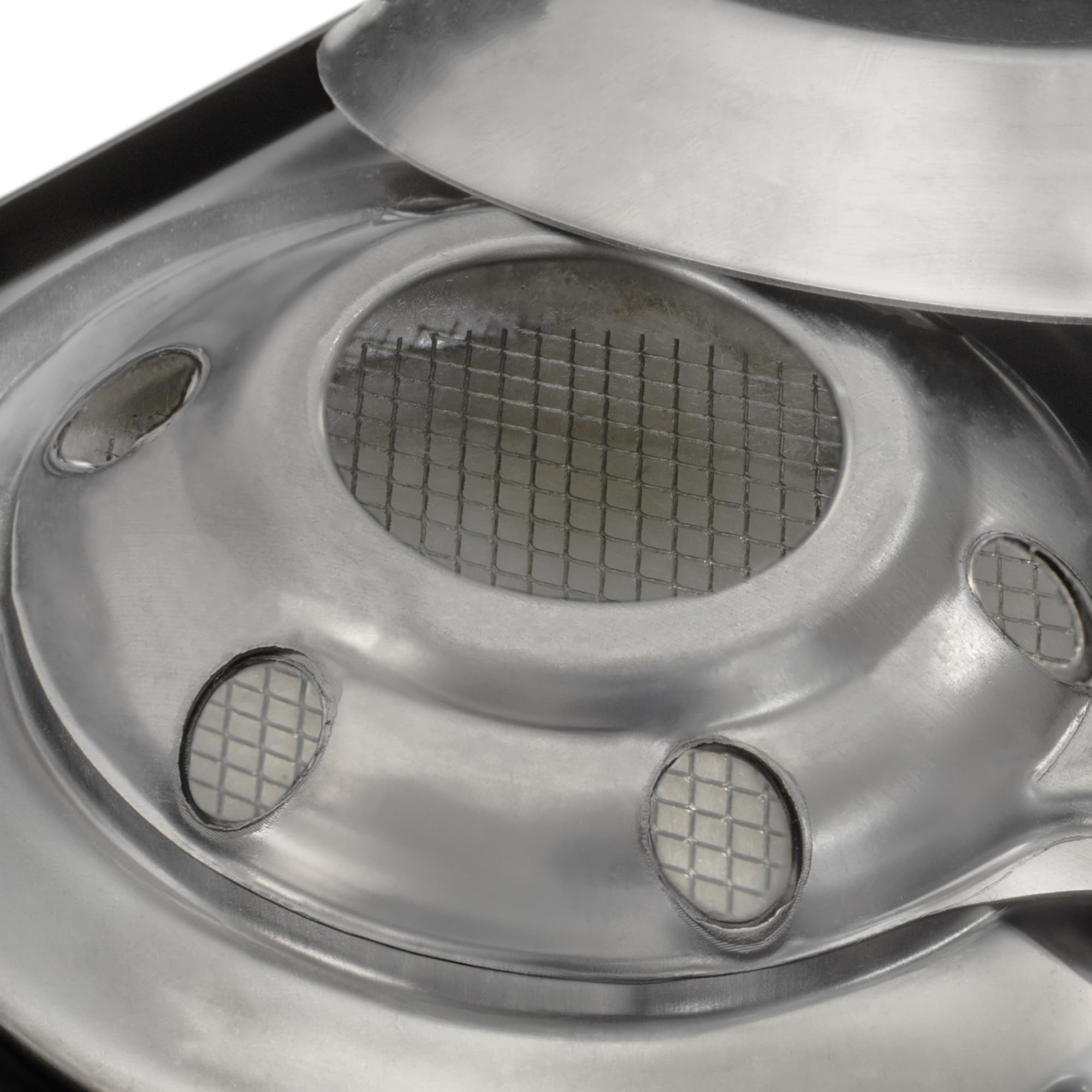 Mahlzeit Edelstahl Tischräucherofen | 47 x 27,5 x 20 cm | Tischräucher-Set, Räucherofen, Smoker, Fischofen | Räucherbox, Tisch Räucherkasten, Räucherkiste | Räucherzubehör, Räucher-Set