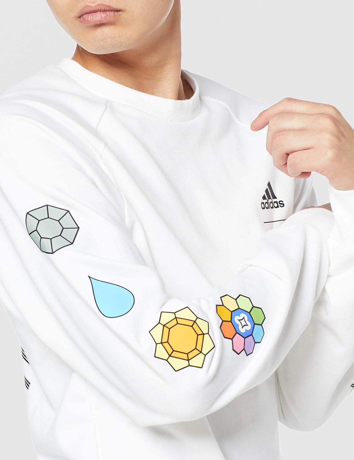 Amazon アディダス スウェット ポケモン クルーネックスウェットシャツ メンズ トレーナー パーカー 通販