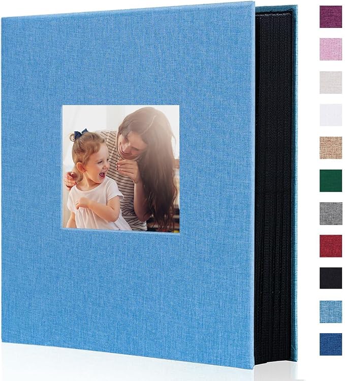 Artmag Fabric Photo Album 4x6 400 Large Capacity for Family Wedding
