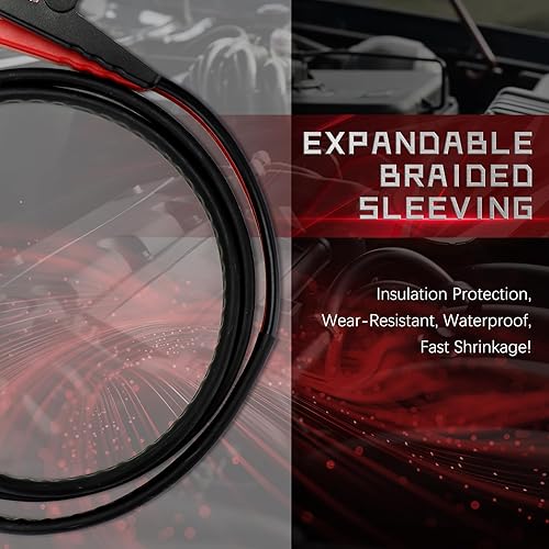 Miniatura 6 de Beaspire Adaptador de cables de puente compatible con batería De.Walt de 18 V20 V, (5.9 pies x 8 AWG), batería portátil, cable de refuerzo