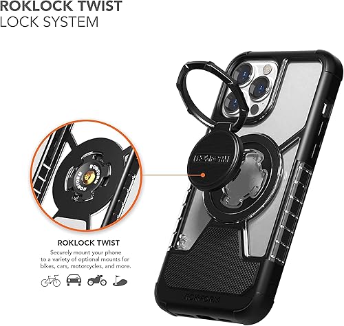 Miniatura 5 de Rokform - iPhone 13 Pro Crystal + kit de 2 protectores de pantalla (transparente)