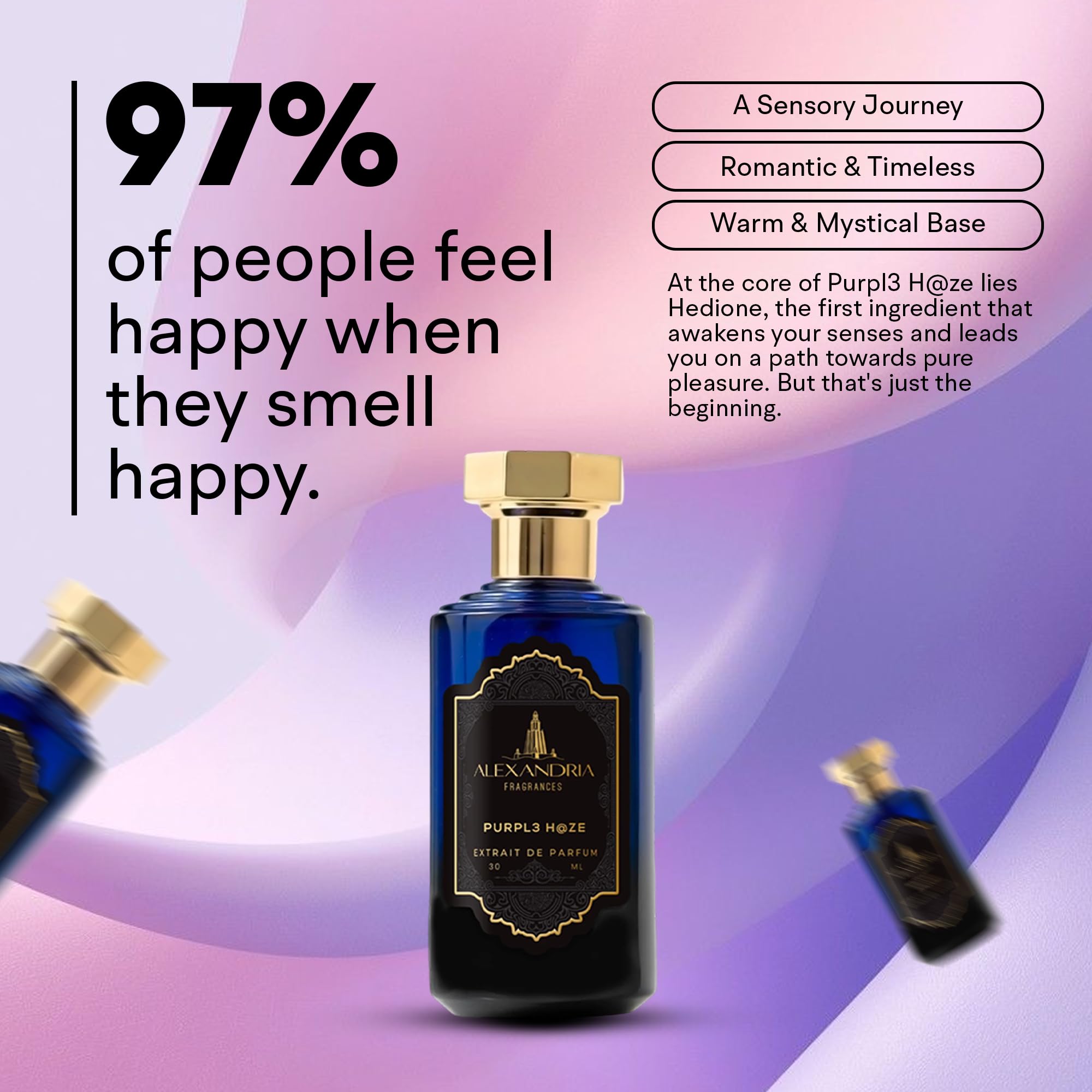 Amazon.com : Alexandria Fragrances Purpl3 H@ze Perfume - Long