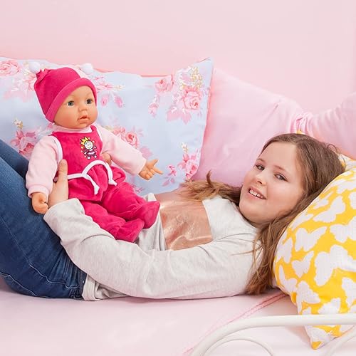 Miniatura 6 de Bayer Design Hello Baby - Muñeca multifunción para bebé, 8-10 - 18 pulgadas (18.1 in)