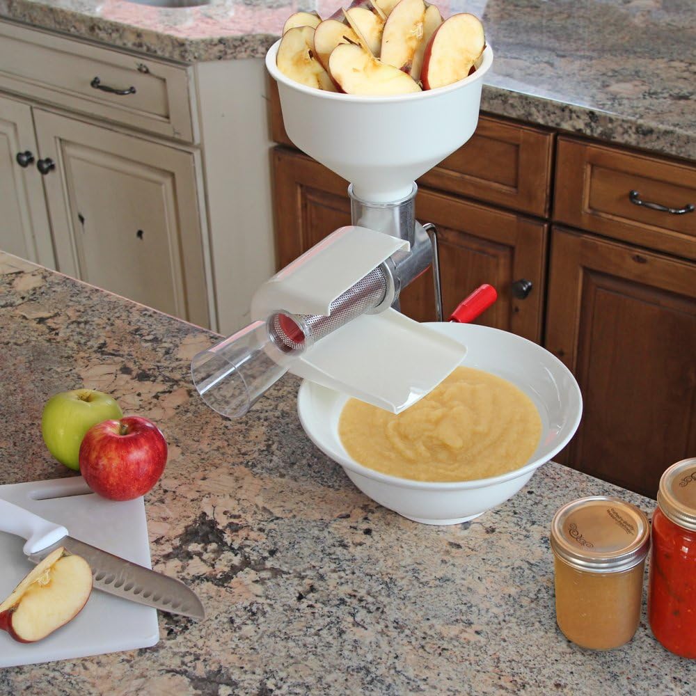 Johnny Apple Sauce Maker Model 250 Food Strainer : Home & Kitchen