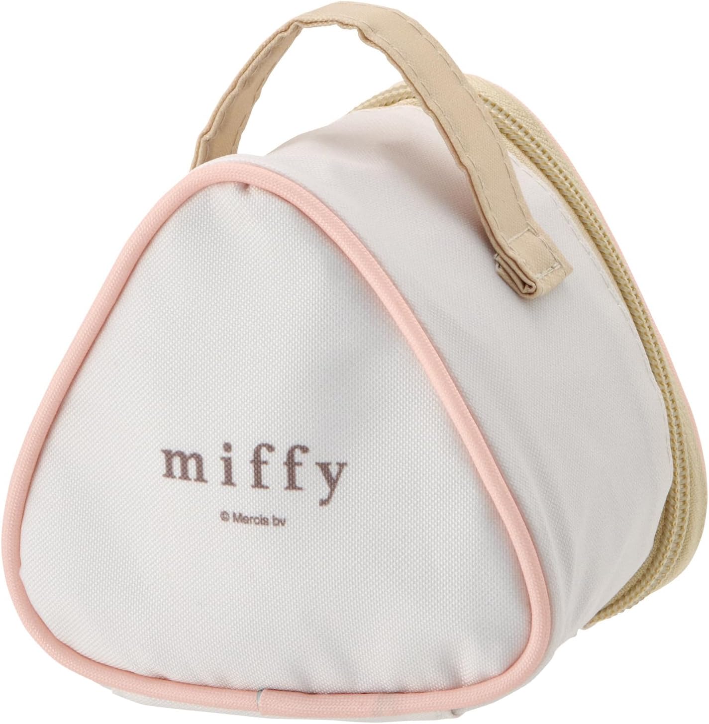Skater KONC268250 Insulated Rice Ball Lunch Bag, Miffy