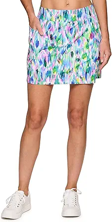 RBX Active Women's Golf/Tennis Everyday Casual Athletic Skort with Bike Shorts