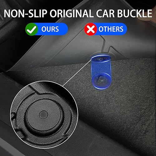 Miniatura 9 de AOMSAZTO Alfombrillas para Subaru Forester 2014-2018, resistentes de elastómero termoplástico para todo tipo de clima, juego completo de