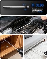 Vista 8 de DISEN 43 in 1 Ratcheting Screwdriver Set with 58-Tooth Handle & Magnetic Pickup, 40 S2 Steel Bits Long/Short, Professional Repair Kit for