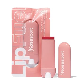 Kosas LipFuel Lip Balm Hydrating Tinted Lip Balm with Hyaluronic Acid & Konjac, Nourishing Lip Care, Smooth Glossy Finish, Pulse