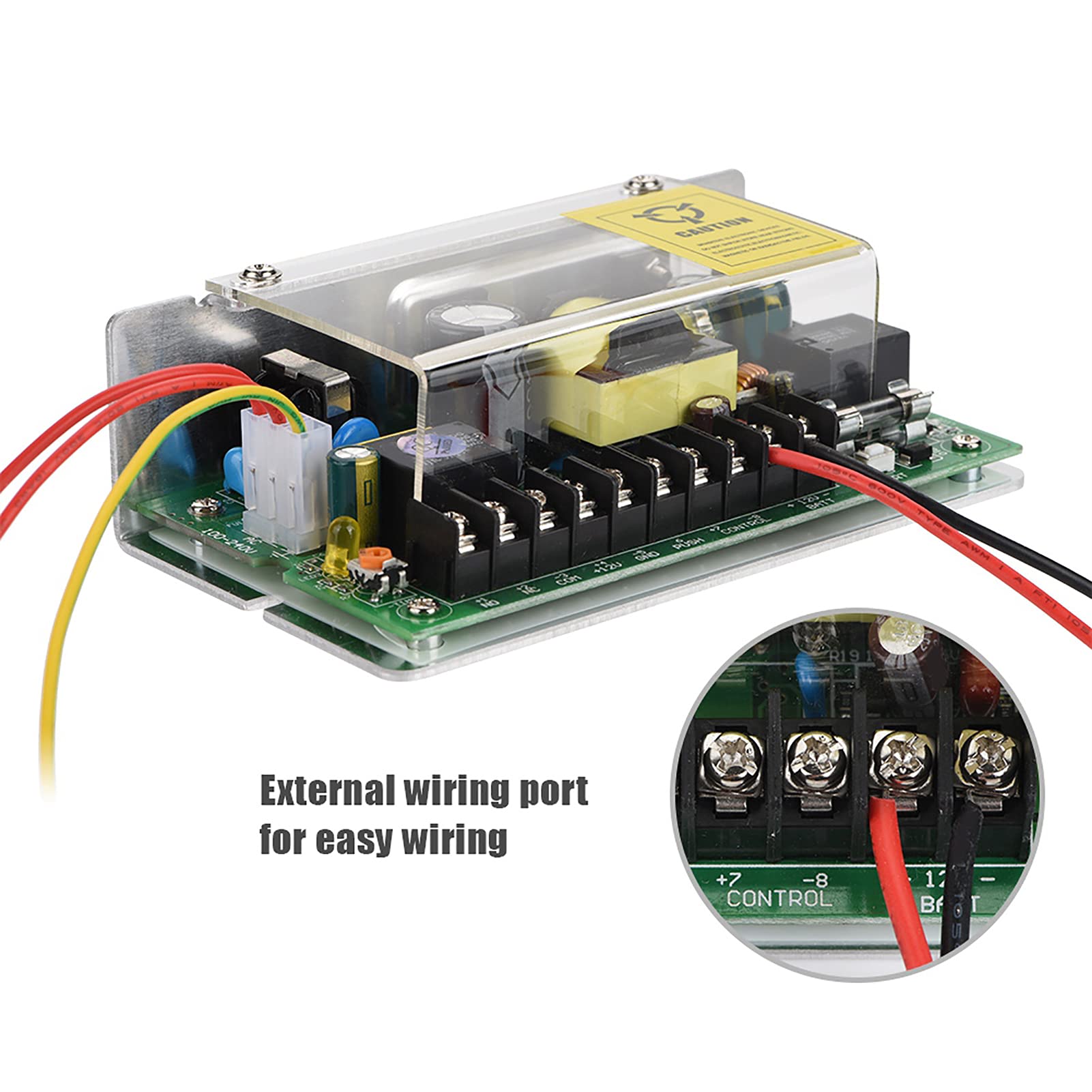 KIMISS Alimentation 12V 5A, Commutateur de Système de Contrôle D'accès Porte RFID pour Serrure à Distance D'accès à la Porte