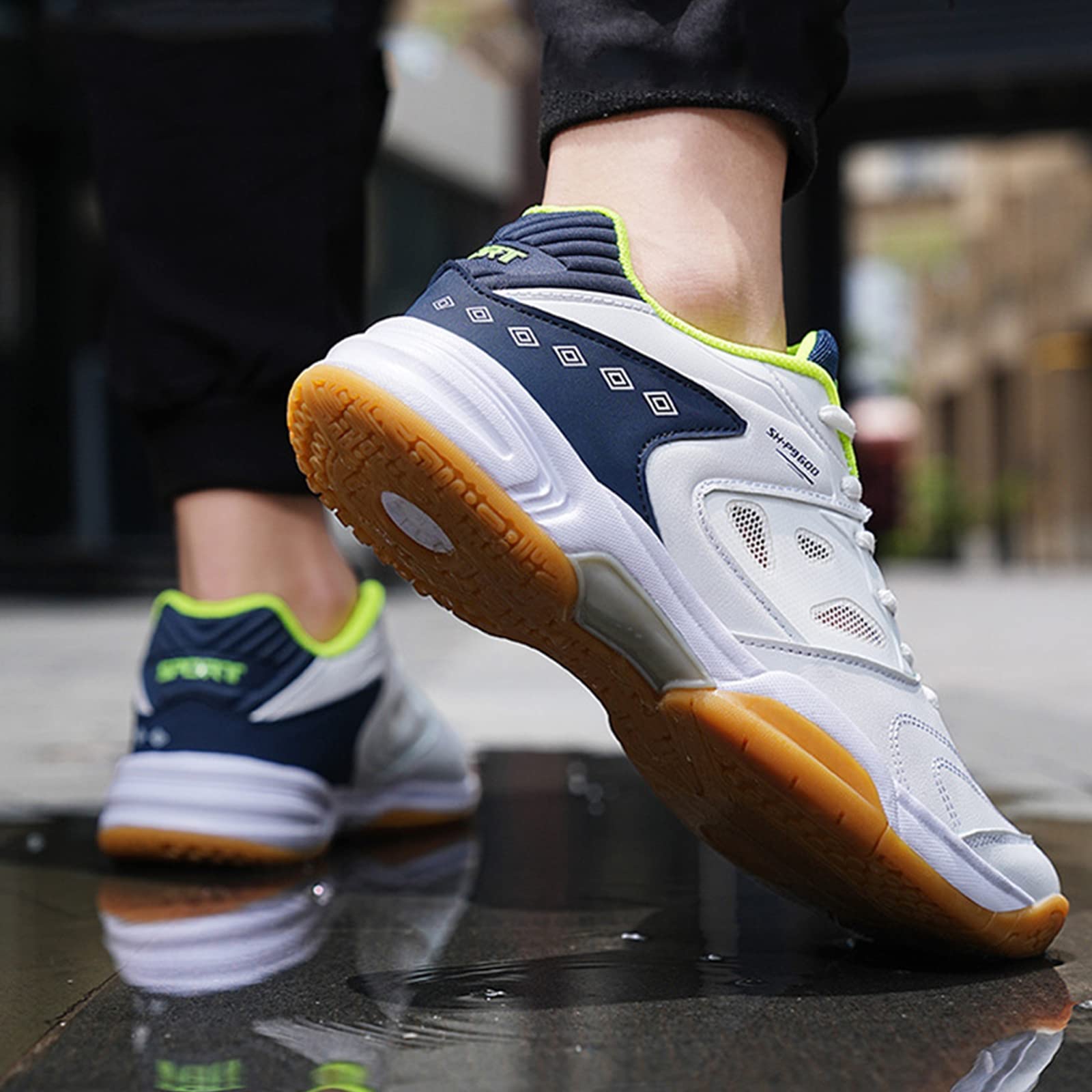 Zapatos De Bádminton para Hombre para Hombres Zapatos De La Corte Cubierta Transpirable para El Tenis De Tenis De Voleibol De Squash Deportivo Tenis