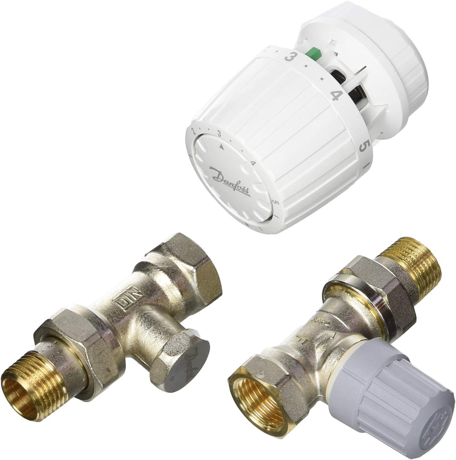 Danfoss voetventiel RLV-S 1/2 recht 003L0124