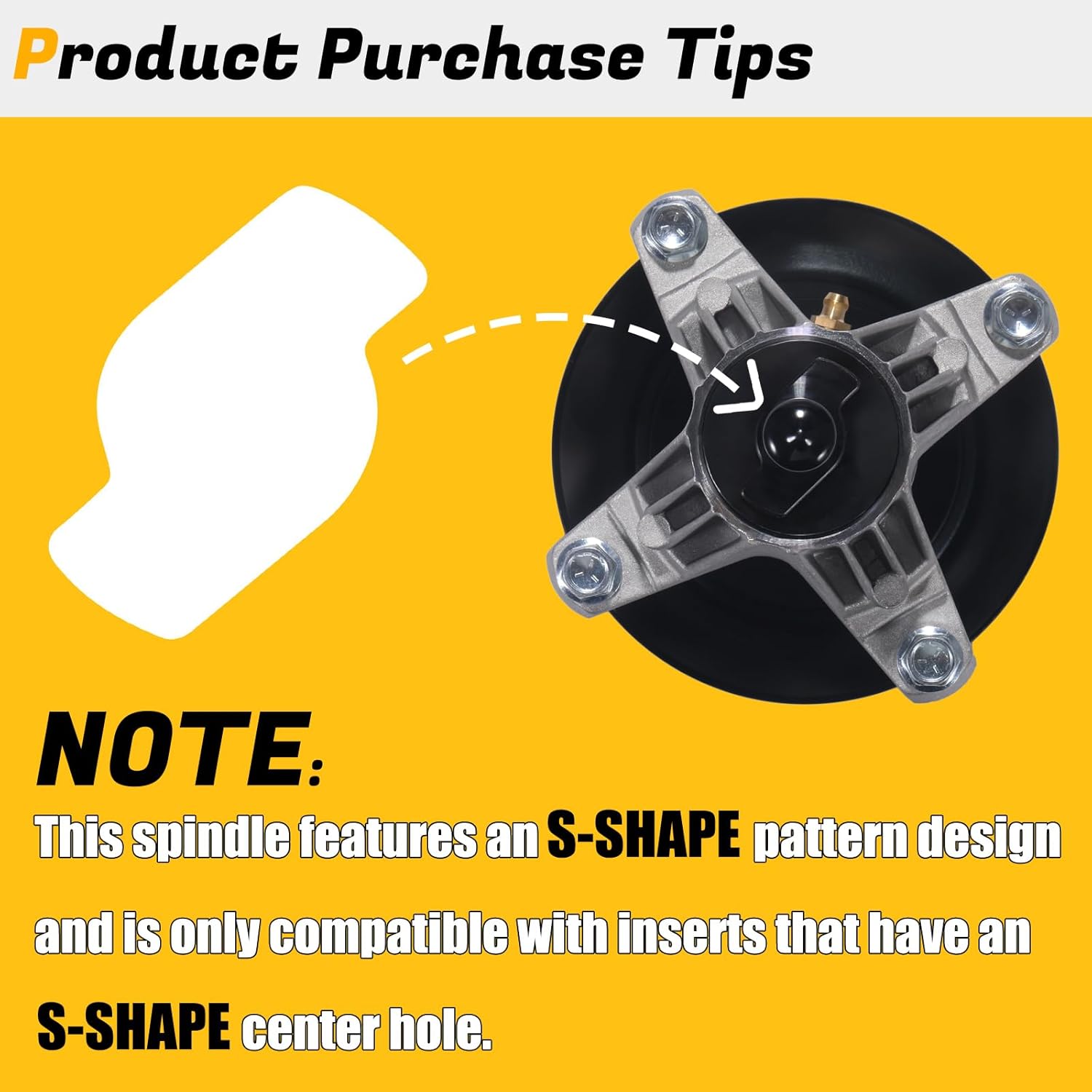 618-09256 618P09256 Spindle Assembly for Cub Cadet ZT1-50 ZT2-50, MTD Craftsman Z5600 Z5650, Troy Bilt Mustang Z50, 50" Mower Deck Spindle with Mounting Bolts and Threads
