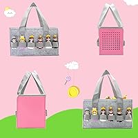 Vista 4 de Estuche de transporte de viaje compatible con Toniebox reproductor de audio Starter Set, bolsa de almacenamiento de juguetes musicales educativos