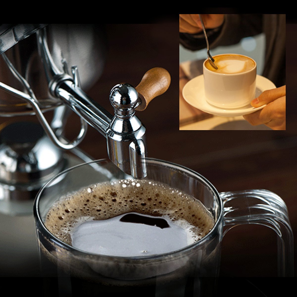 Generic Stainless Steel Diguo Belgium Belgian Royal Balance Syphon