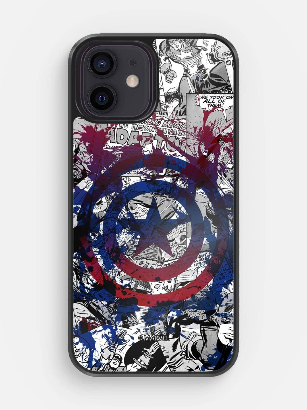 Macmerise Phone Case | Compatible with iPhone 12 Back Cover Case | Design Splash Out Shield | 360 Degree Protection | Protective Mobile Cover | iPhone 12 Phone with Camera Protection