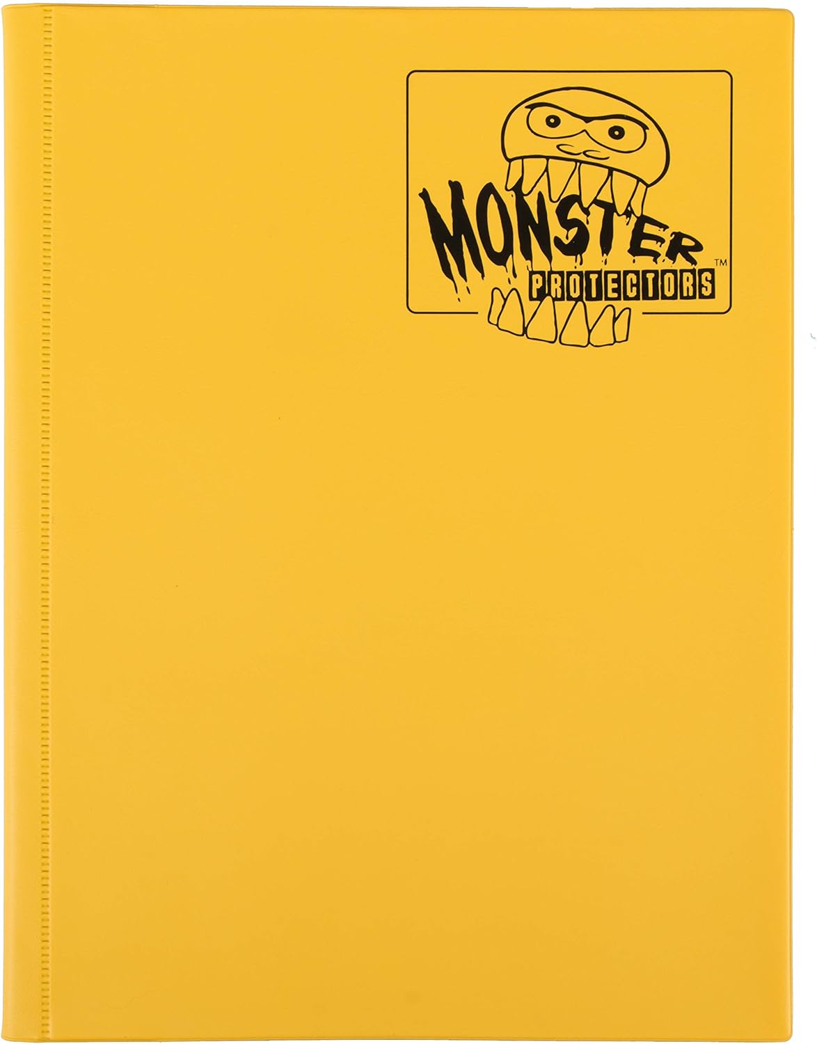 Monster Binder - 9 Pocket Trading Card Album - Matte Yellow - Holds 360 Cards : Toys & Games