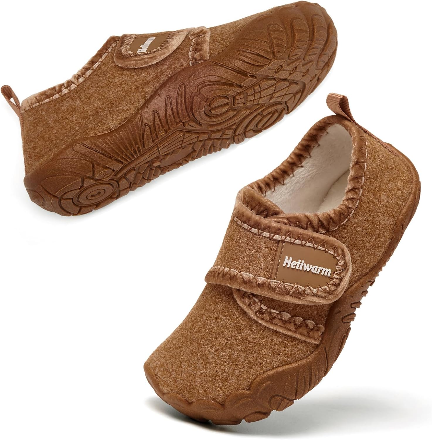 Toddler House Slippers Fuzzy Winter Bedroom Warm Cozy House Shoes - Image 4