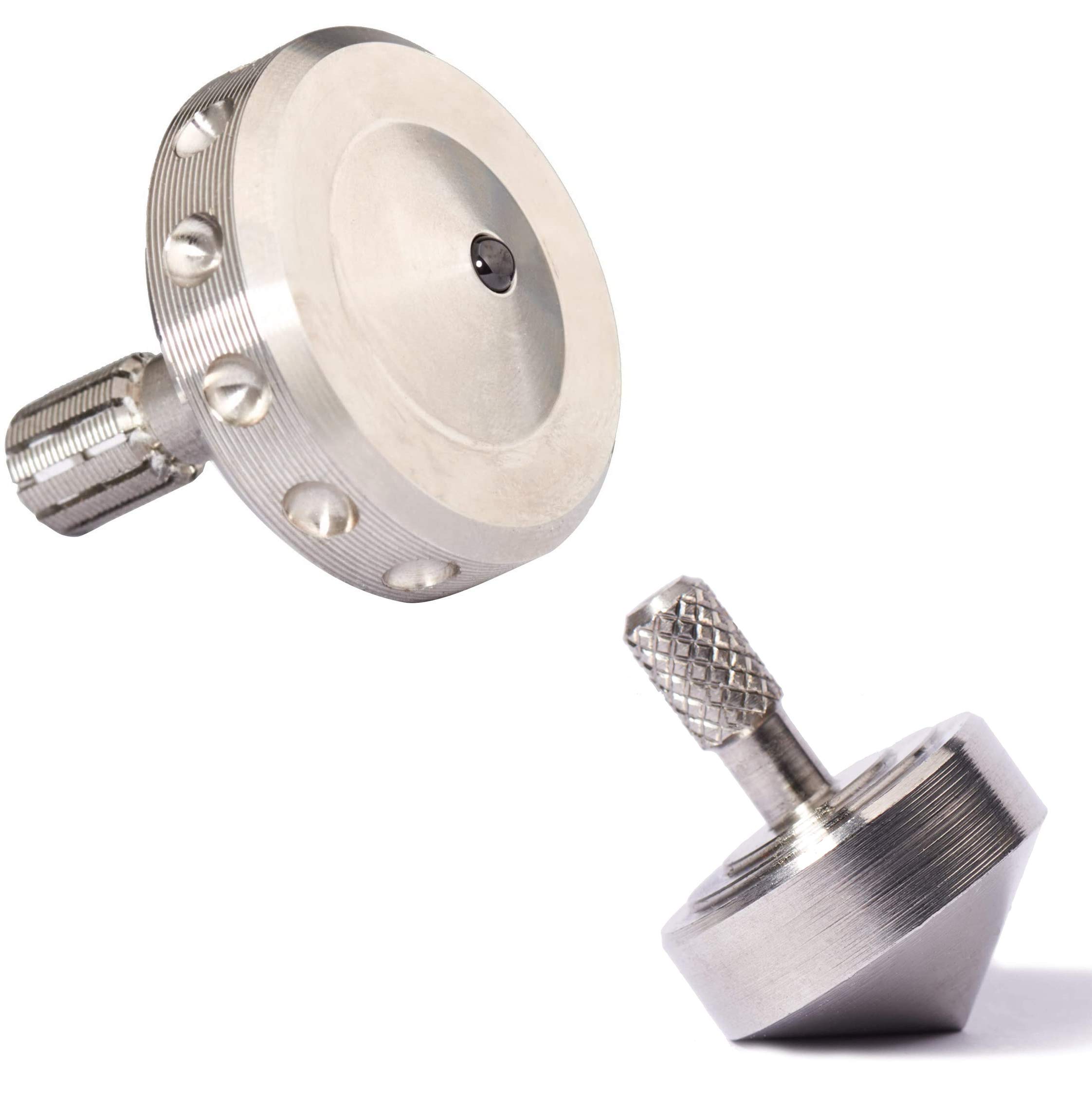 Joytech Spinning Top Stainless Steel Precision Gyroscope Kill Time Metal Anti-Gravity Balance Toy T0