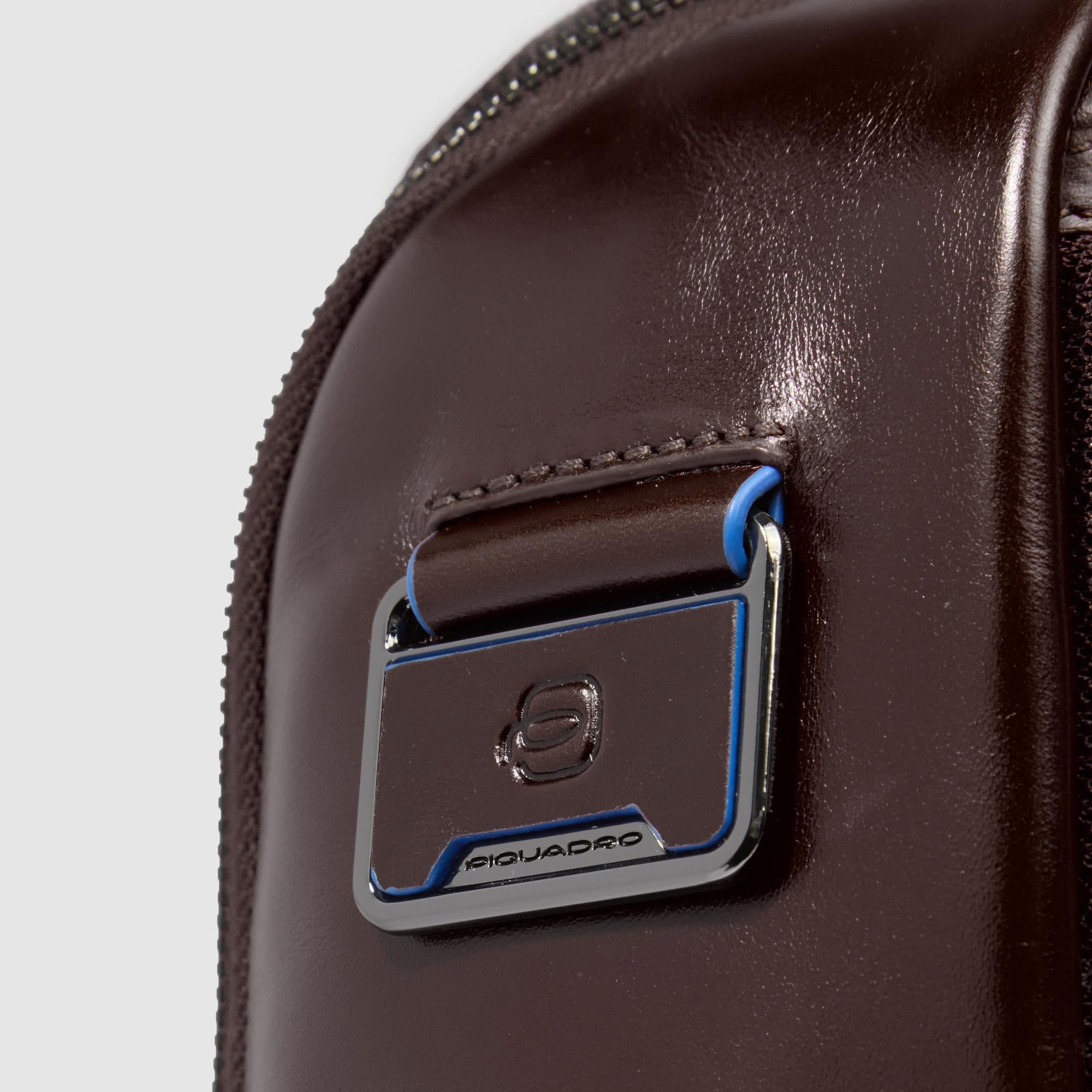 PIQUADRO – Zaino Fast-Check Porta PC 14" – Pelle Premium – Uomo