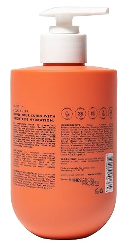 Miniatura 6 de VICIOUS CURL Acondicionador de sobretensión de humedad para todo tipo de cabello rizado vuelve a enrollar rizos dañados, suaviza, desenreda, hidrata