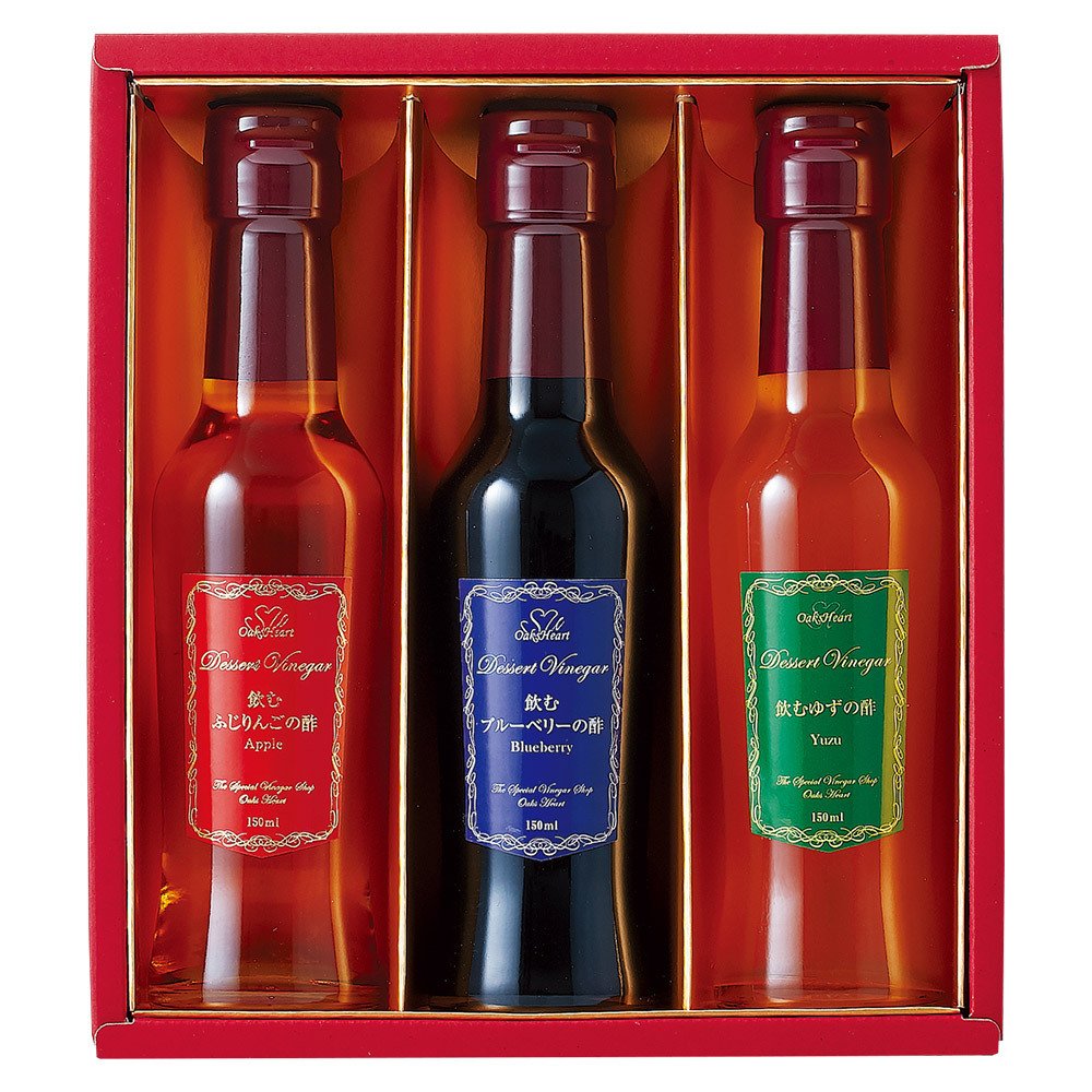 Amazon.co.jp: オークスハート 飲む酢デザートビネガーセット : 食品