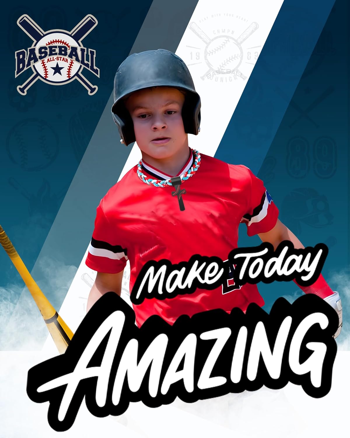 Baseball Necklaces, 3 Pack, Fashion Tornado Design for Sports Fan Baseball Necklace, Great-Hit with Box, Baseball Theme Party Gifts - Image 7