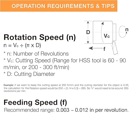 Miniatura 3 de Juego de 8 brocas HSS de 38 pulgadas para torneado y enfrentamiento, endurecido, pre-molido y afilado, para bricolaje, hobyst y maquinista de taller