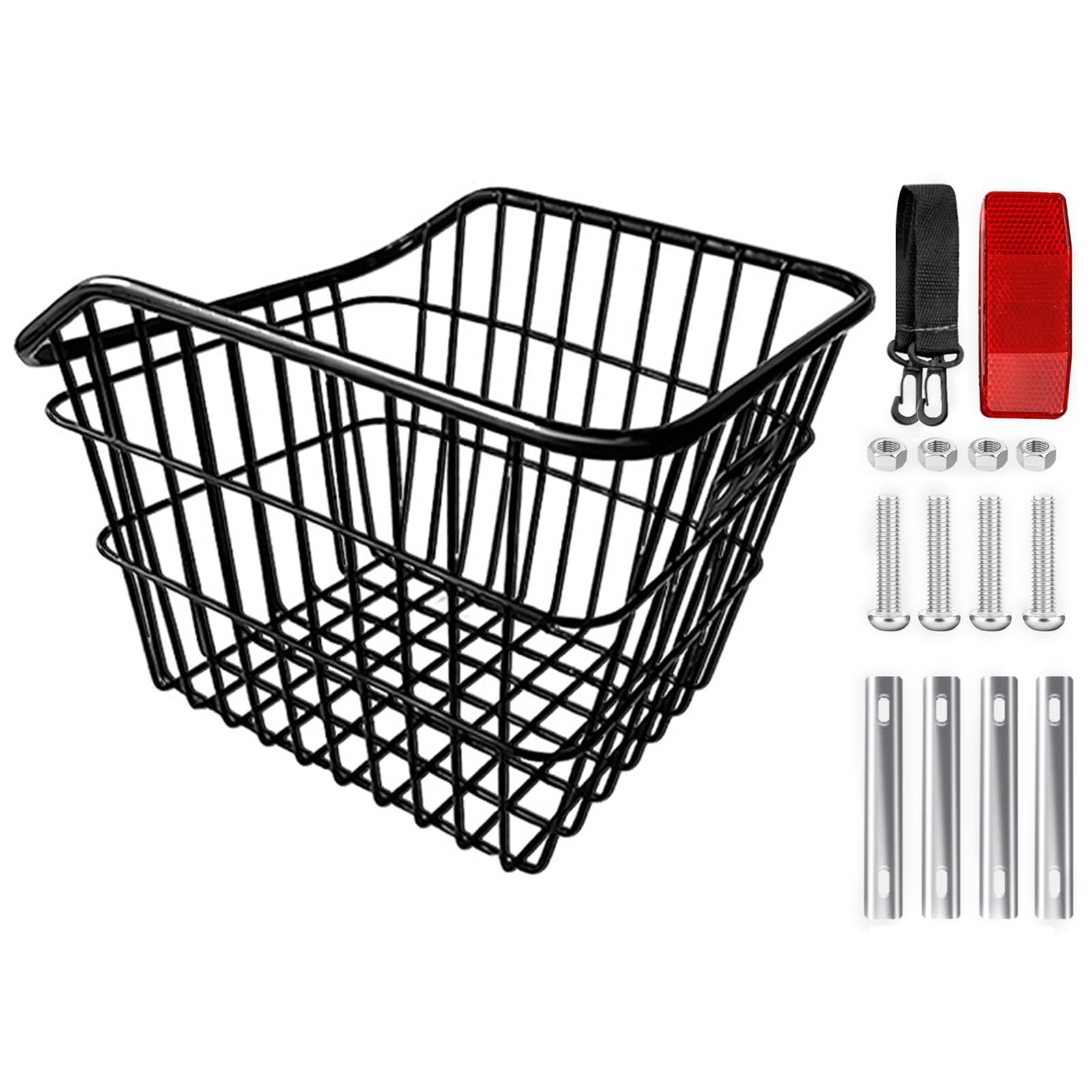 Universal Carbon Steel Rear Motorcycle Basket